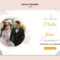 Free PSD  Banner Template For Wedding Ceremony With Bride And Groom In Bride To Be Banner Template