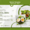Free PSD  Healthy Food Banner Template Throughout Food Banner Template