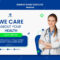 Free PSD  Medical Aid Banner Page Template Within Medical Banner Template