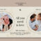 Free PSD  Wedding Save The Date Banner Template Throughout Save The Date Banner Template