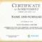 Free Recognition Pack & Certificate Template – Google Slide – PPT  Within Certificate Of Participation Template Ppt