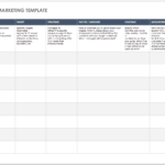 Free Sales Plan Templates  Smartsheet For Sales Lead Report Template