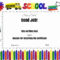 Free School Certificates & Awards Within Free Printable Certificate Templates For Kids