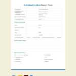 Free School Incident Report Form Template – Google Docs, Word  Pertaining To School Incident Report Template