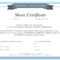 Free Share Certificate Template – Uniwide Formations In Blank Share Certificate Template Free