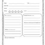 FREE Simple Book Report Template – 10 Homeschool 10 Me In 6Th Grade Book Report Template