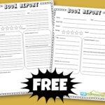 FREE Simple Book Report Template – 10 Homeschool 10 Me Inside Book Report Template 4Th Grade