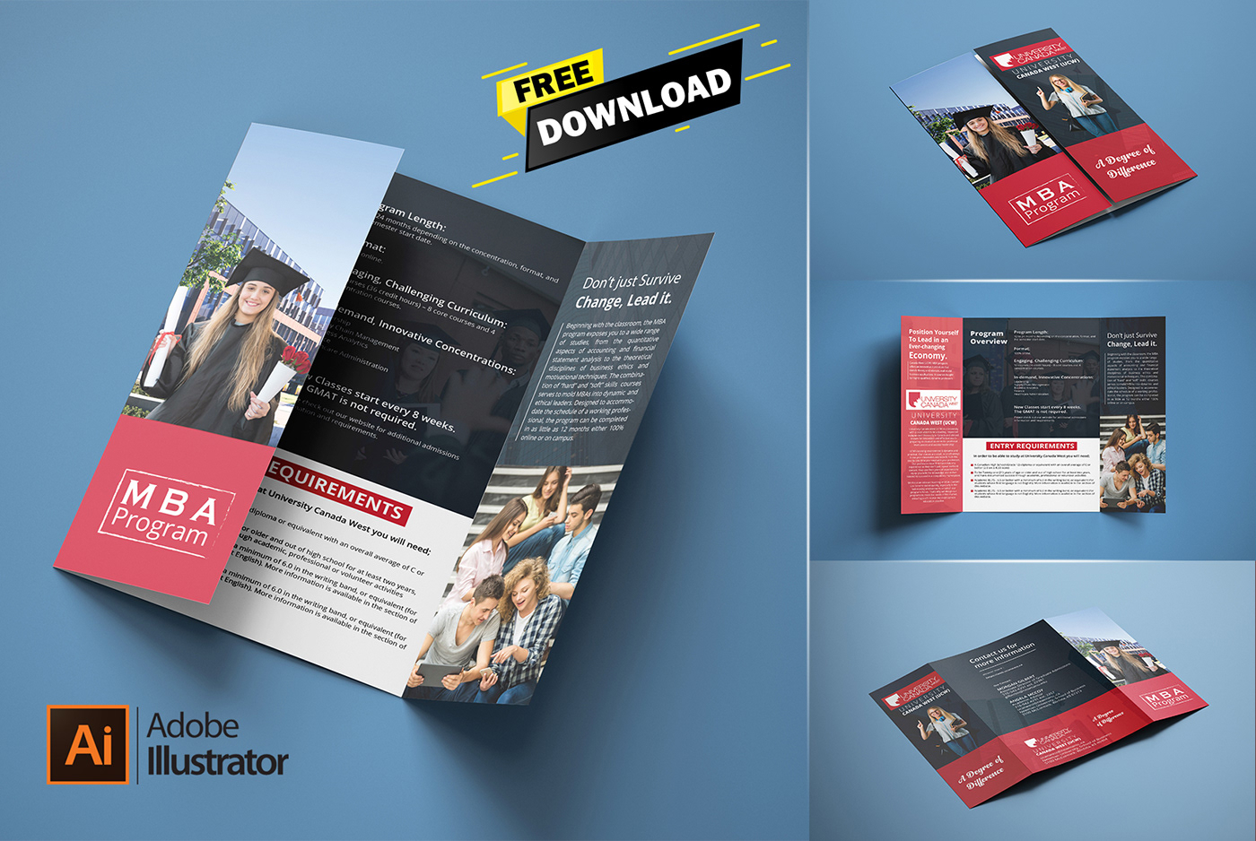 Free Single Gatefold Brochure Download on Behance With Gate Fold Brochure Template Indesign