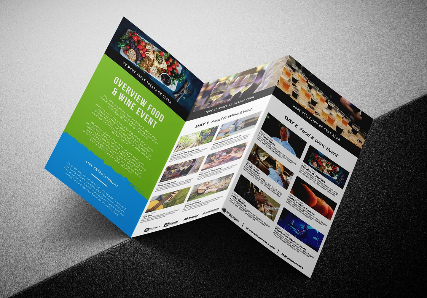 Free Tri-Fold Brochure Template for Events & Festivals - PSD, Ai  Throughout Welcome Brochure Template