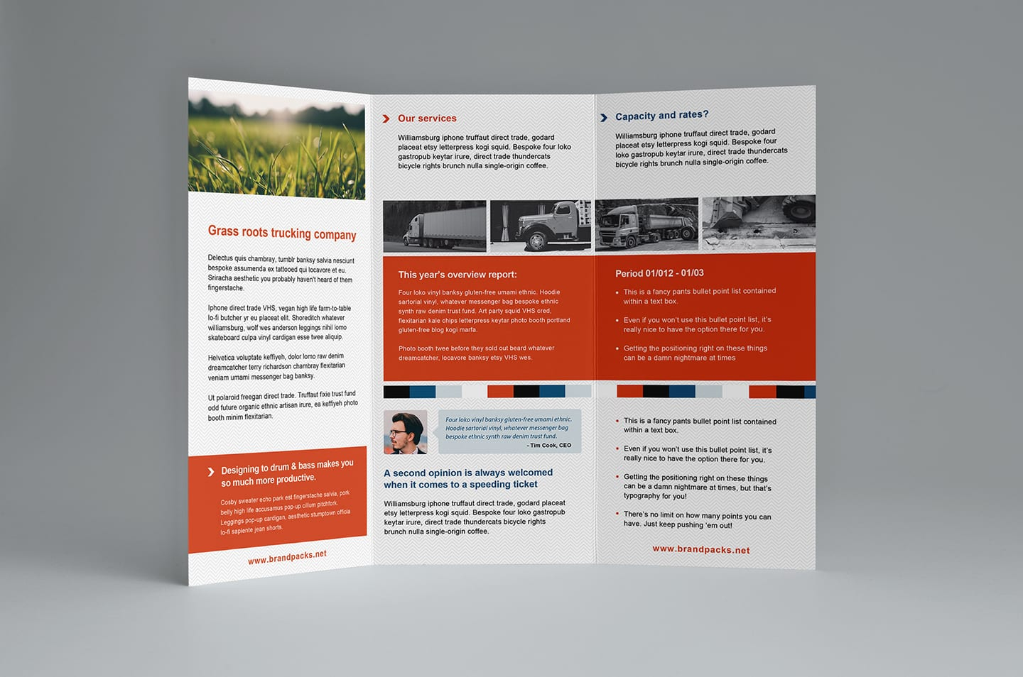 Free Trifold Brochure Template in PSD, Ai & Vector - BrandPacks Intended For 6 Panel Brochure Template