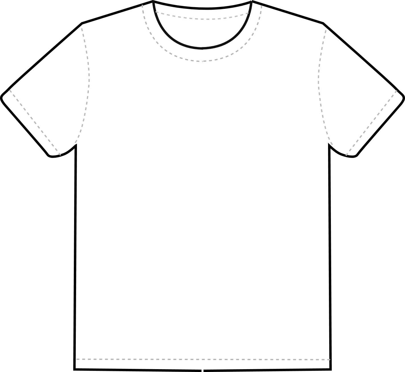 Free Tshirt Template, Download Free Tshirt Template Png Images  Regarding Blank Tshirt Template Pdf