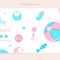 Free Vector  Baby Shower Banner Template For Baby Shower Banner Template