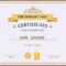 Free Vector  Certificate Template Design Pertaining To Design A Certificate Template