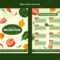 Free Vector  Flat Healthy Food Brochure Template Pertaining To Nutrition Brochure Template