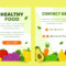Free Vector  Health And Fitness Nutrition Brochure Template Intended For Nutrition Brochure Template