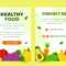 Free Vector  Health And Fitness Nutrition Brochure Template Intended For Nutrition Brochure Template