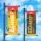 Free Vertical Outdoor Banner Mockup (PSD) Pertaining To Outdoor Banner Design Templates