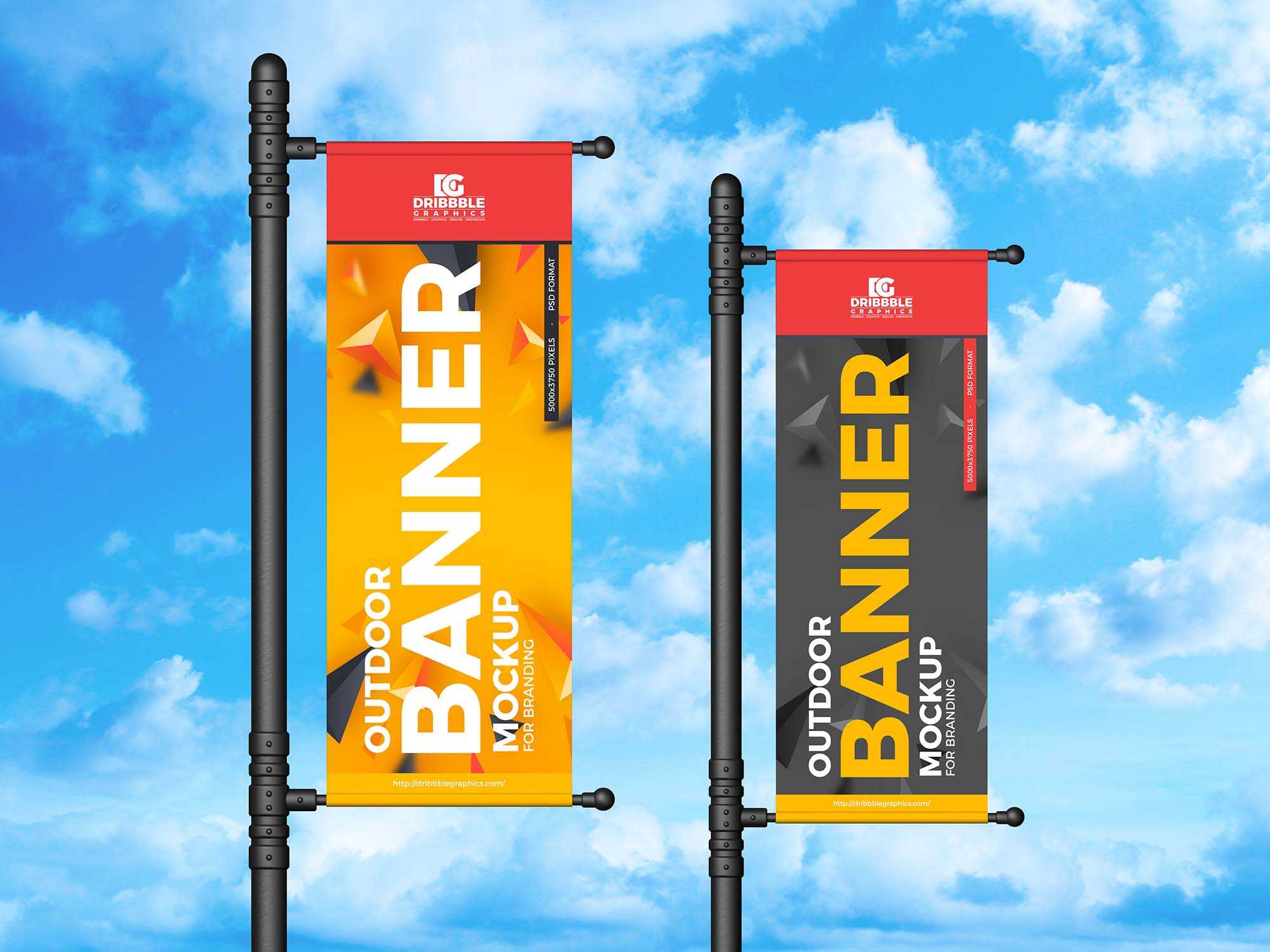 Free Vertical Outdoor Banner Mockup (PSD) Pertaining To Outdoor Banner Design Templates Free Vertical Outdoor Banner Mockup (PSD) Pertaining To Outdoor Banner Design Templates