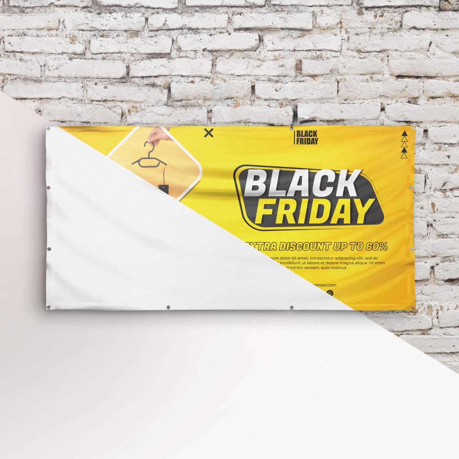 Free Vinyl Banner Mockup PSD Template Mockup Den Within Vinyl Banner flex-printing-press-banner-template-free-hindi-design