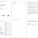 Free Year End Report Templates  Smartsheet Throughout Summary Annual Report Template