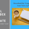 Freebie: Customizable And Printable 10×10 Index Card Template  With 3X5 Blank Index Card Template