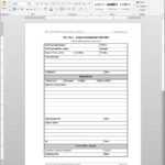 FSMS Nonconformance Report Template In Non Conformance Report Form Template