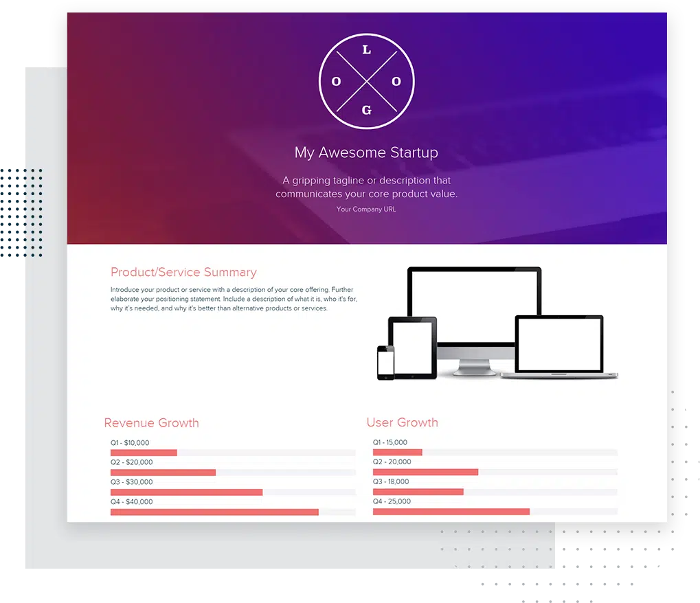 Fundraising Summary Template  Xtensio Intended For Fundraising Report Template