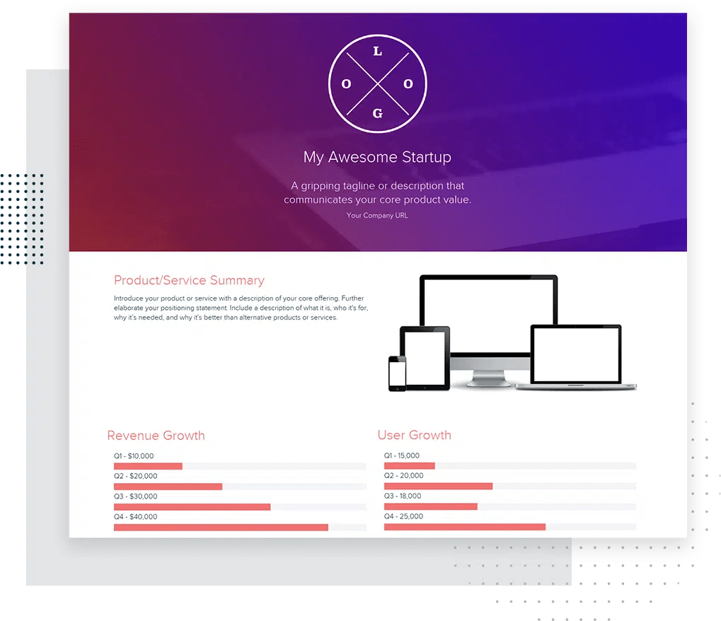 Fundraising Summary Template  Xtensio Intended For Fundraising Report Template