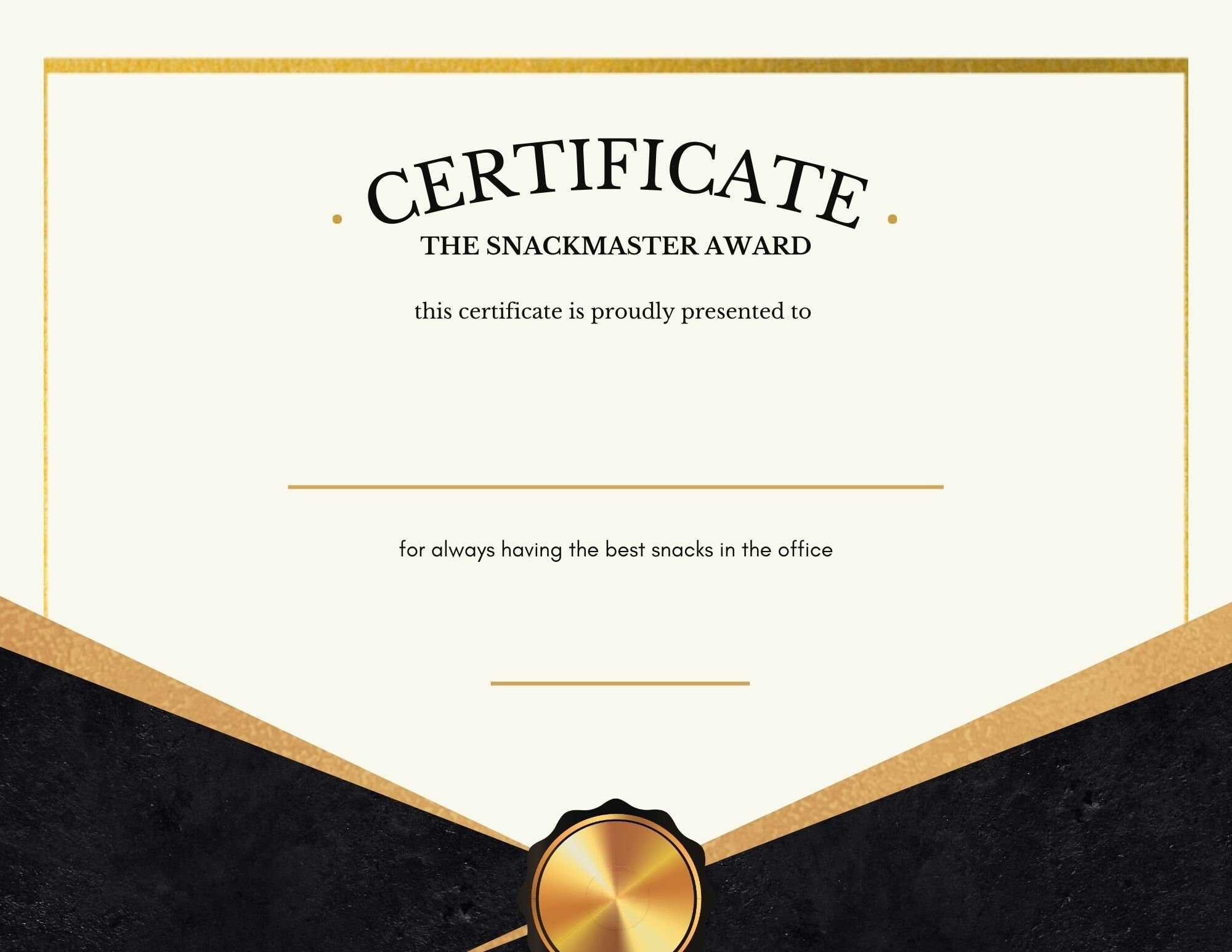 Funny Office Certificate Awards - Set of 10 - INSTANT DOWNLOAD - Digital  File Template In Superlative Certificate Template