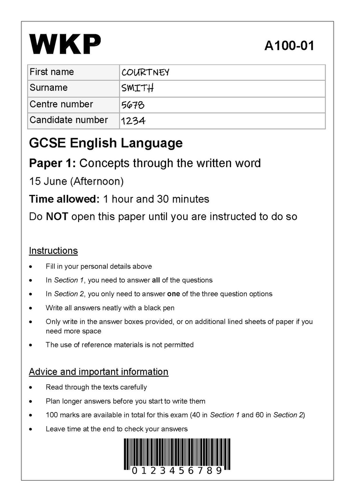 General Certificate of Secondary Education - Wikipedia In Practical Completion Certificate Template Uk