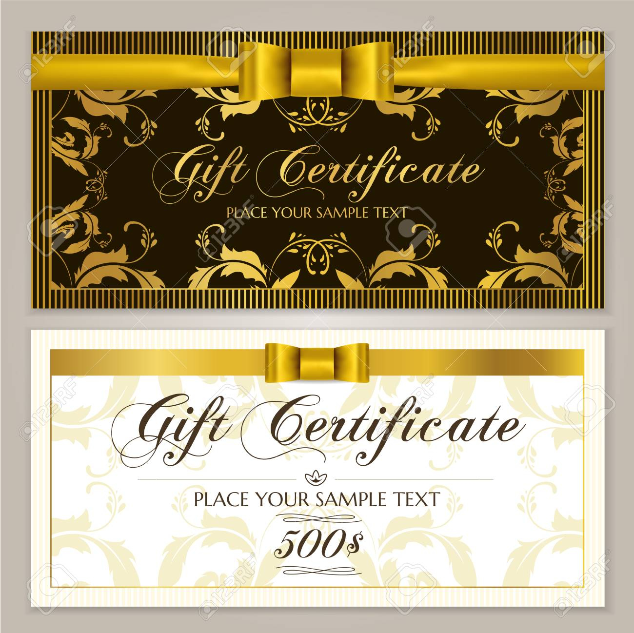 Geschenkgutscheinvorlage (geschenkgutscheinlayout  With Restaurant Gift Certificate Template