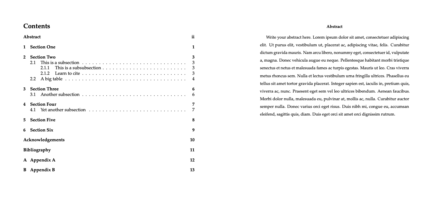 Get Started With Our LaTeX Templates – Tilburg Science Hub Inside Latex Template Technical Report