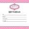 Gift Certificate Templates To Print  Activity Shelter Within Love Certificate Templates