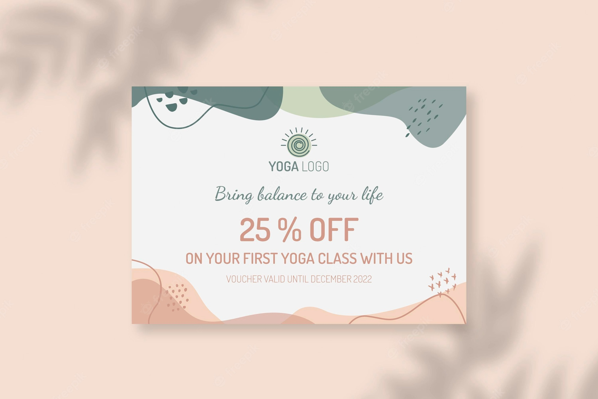 Gift Certificate Vectors & Illustrations For Free Download  Freepik Within Yoga Gift Certificate Template Free