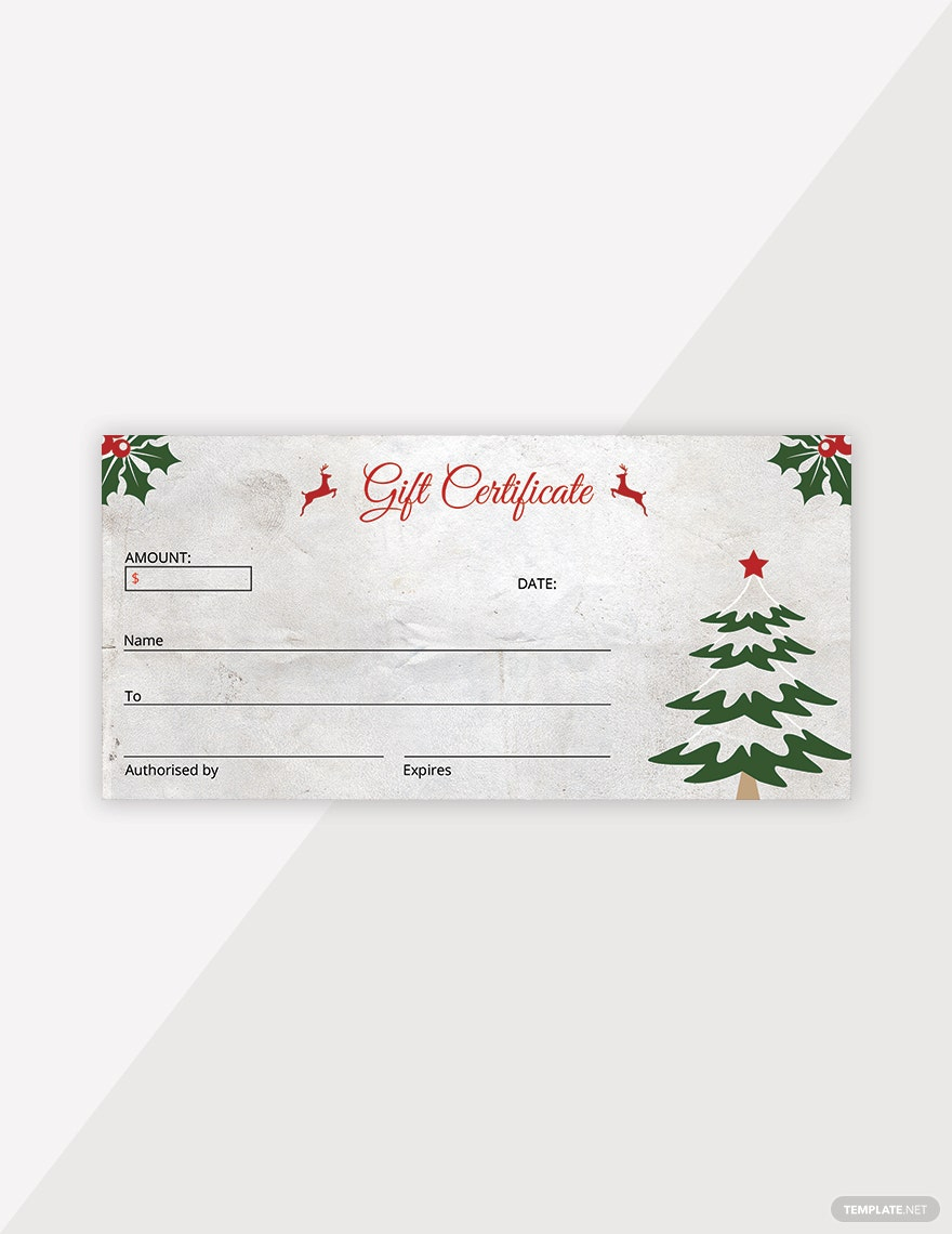 Gift Certificates Templates - Design, Free, Download  Template.net