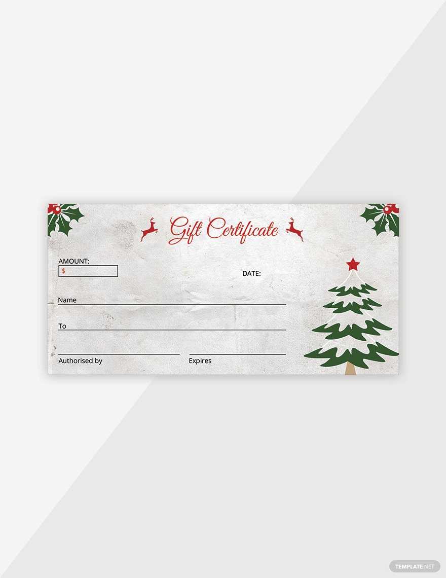 Gift Certificates Templates – Design, Free, Download  Template