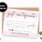 Gift Voucher Printable Gift Certificate Template Editable – Etsy