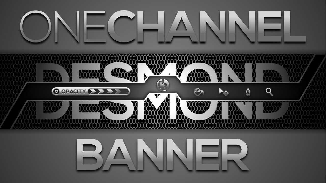 gimp  youtube channel banner art FREE TEMPLATE + TUTORIAL Regarding Youtube Banner Template Gimp