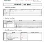 GMP Audit Report PDF Calibration Warehouse Throughout Gmp Audit Report Template