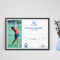 Golf Excellence Certificate Design Template In PSD, Word Pertaining To Golf Certificate Templates For Word