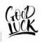 Good Luck Lettering