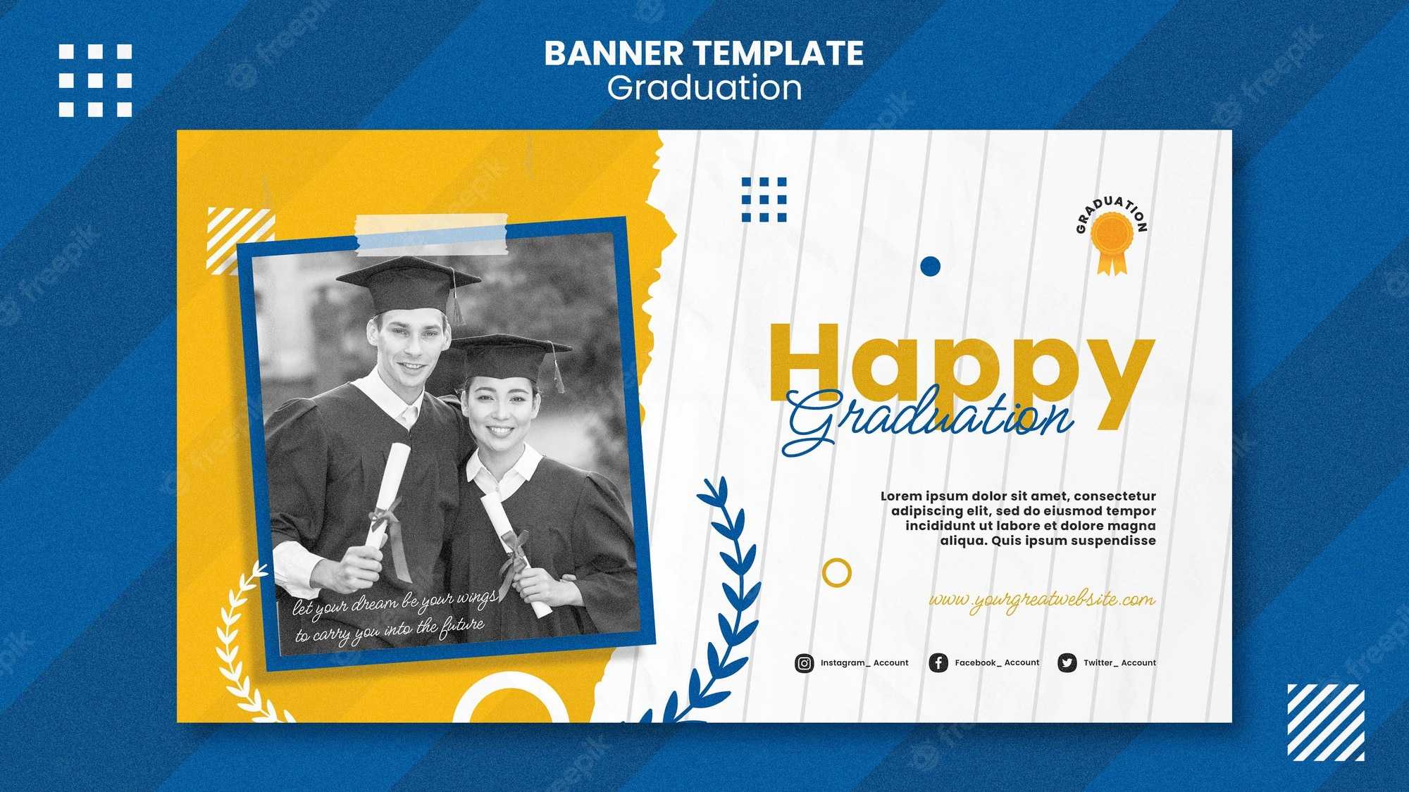 Graduation banner Images  Free Vectors, Stock Photos & PSD For Graduation Banner Template