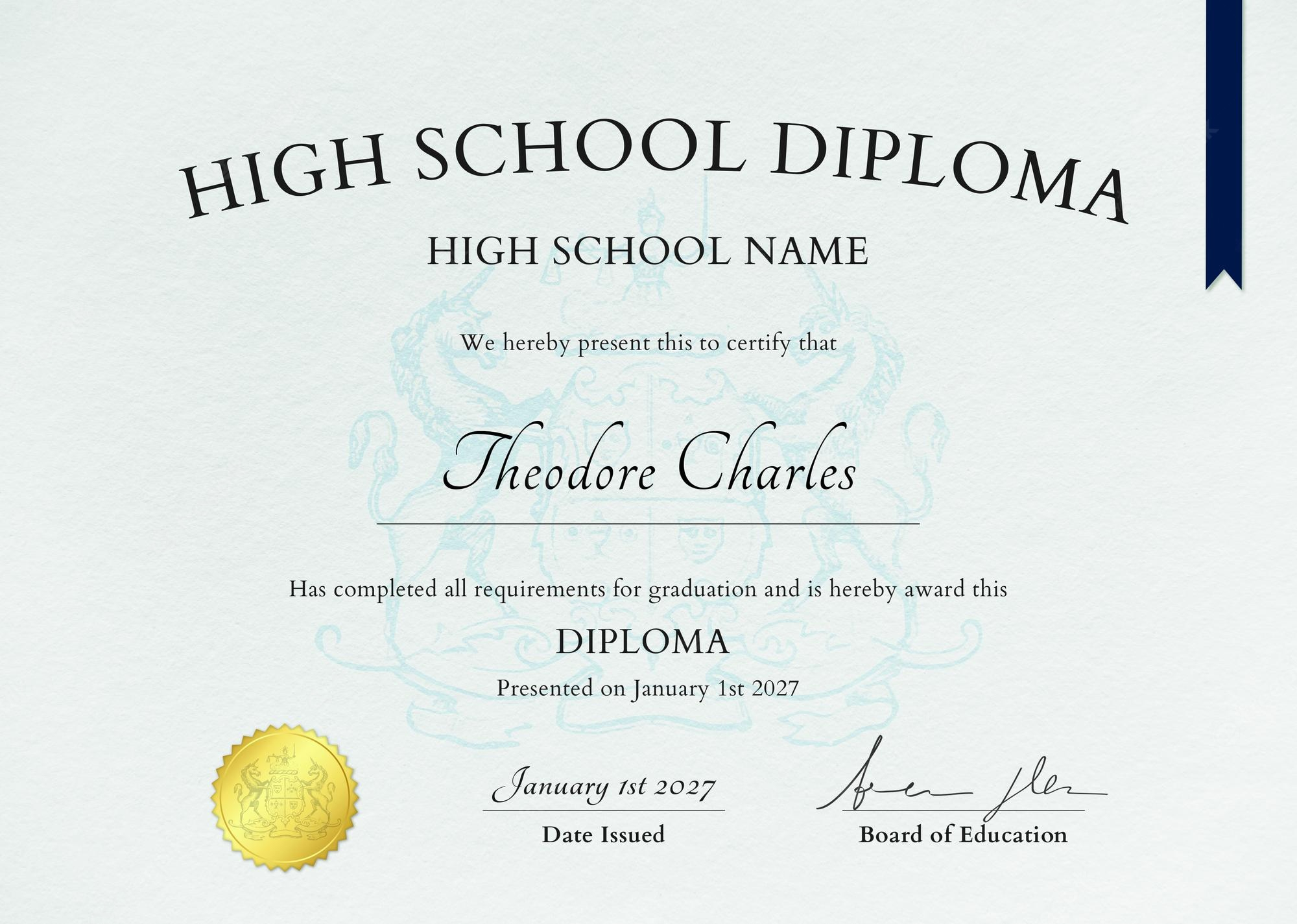 Graduation Certificate PSD, 10,10+ High Quality Free PSD Templates  With Regard To College Graduation Certificate Template