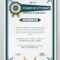 Green Simple Authorization Certificate Template Image Picture Free  Throughout Certificate Of Authorization Template