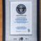 Guinness World Records: Presenting Certificates To CERN – CERN  With Guinness World Record Certificate Template