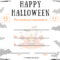 Halloween With Regard To Halloween Certificate Template