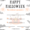 Halloween With Regard To Halloween Certificate Template