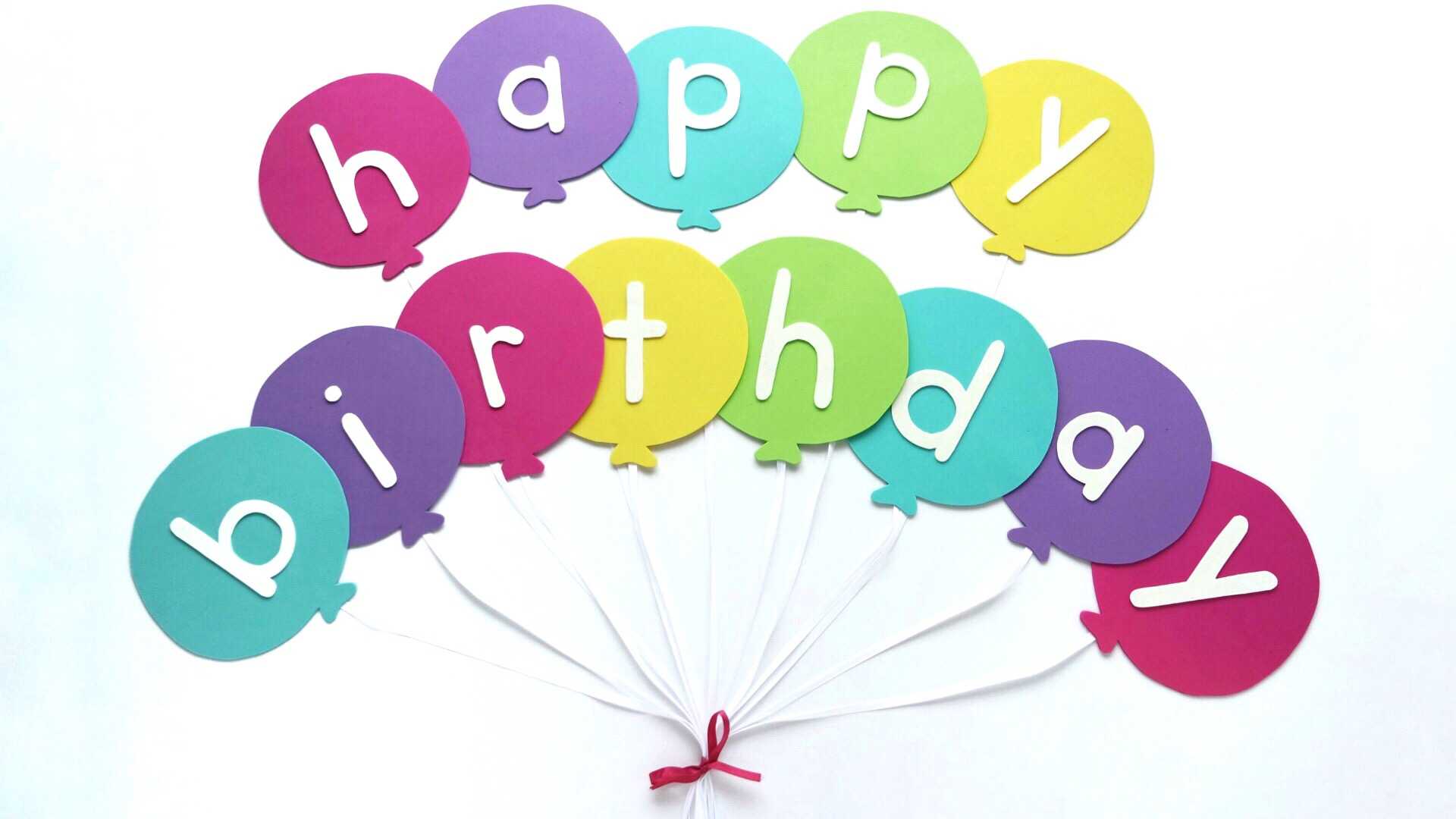 Happy Birthday Banner DIY Template  Balloon Birthday Banner Template Within Diy Birthday Banner Template