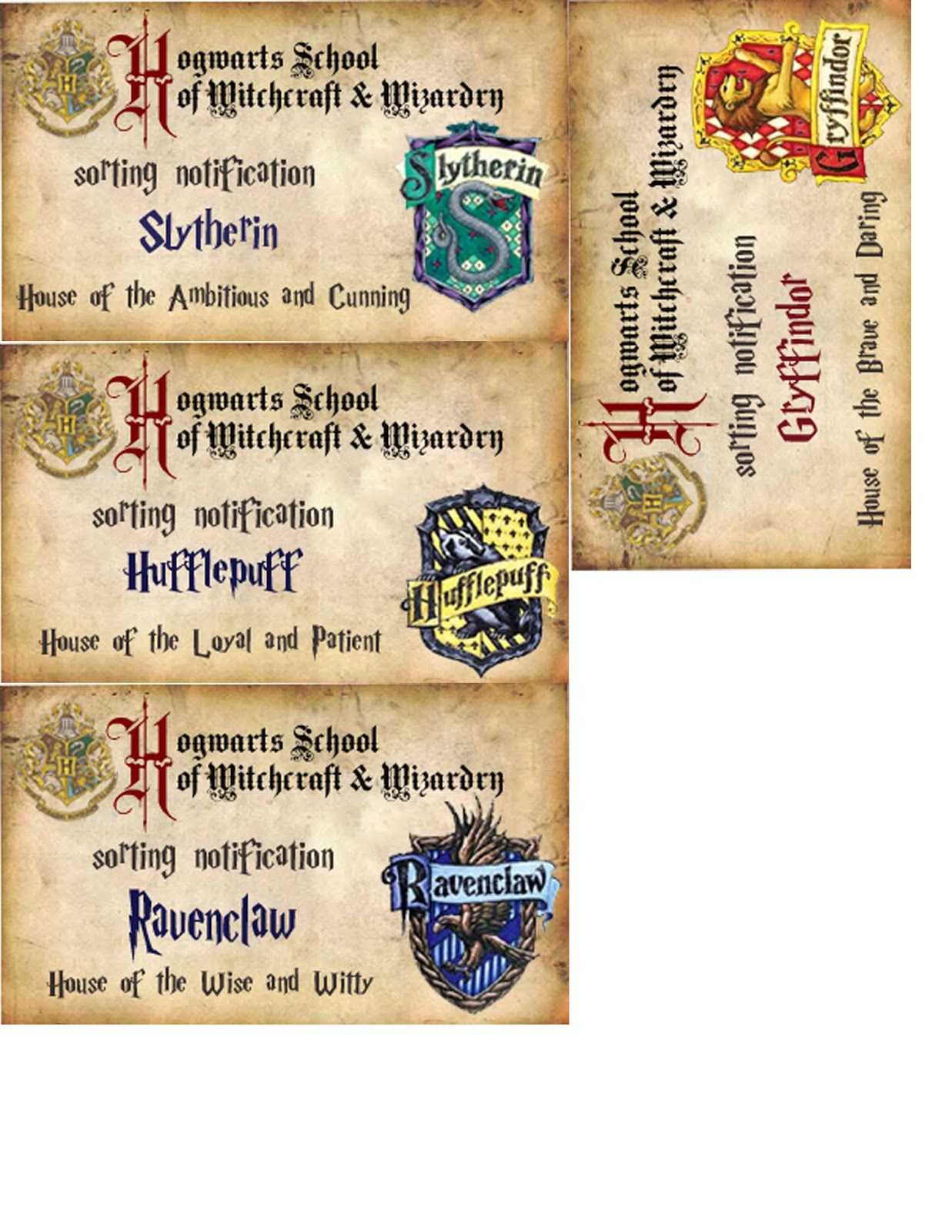 Harry Potter: Free Party Printables