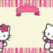 Hello Kitty With Flowers: Free Printable Invitations